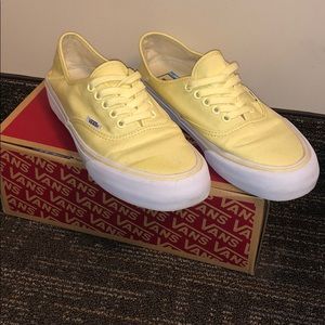 yellow vans
